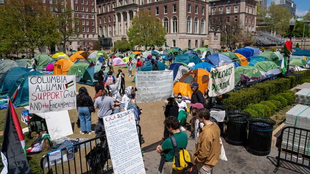 Protesters defy deadline to leave Columbia encampment
