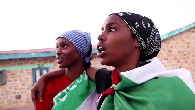 Somaliland’s first all-women basketball team