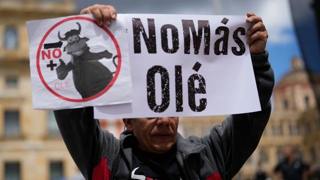 Colombian congress bans bullfighting nationwide