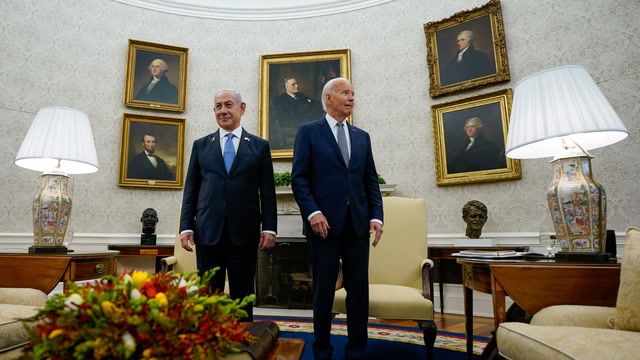 Biden meets with Netanyahu, presses for ceasefire in Gaza