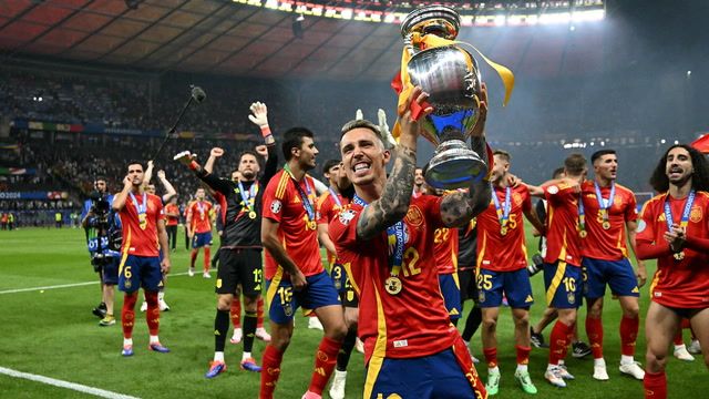 Spain celebrates Euro 2024 victory