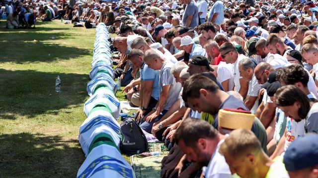 Bosnia reburies 14 Srebrenica victims on massacre anniversary