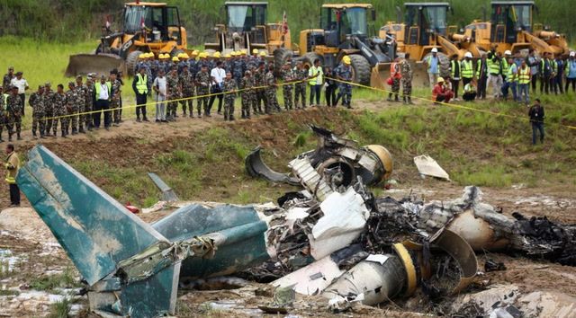 Nepal plane crash kills 18; pilot only survivor