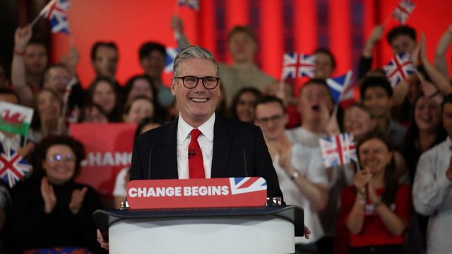Labour party wins majority in historic UK election