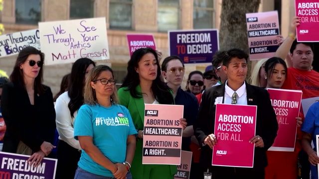 Abortion rights debate rages in the U.S.