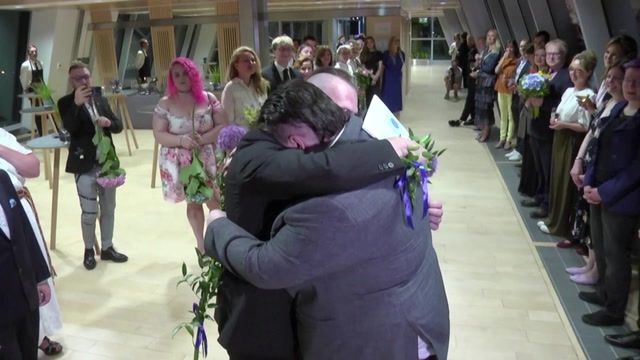 First same-sex couple registers partnership in Latvia
