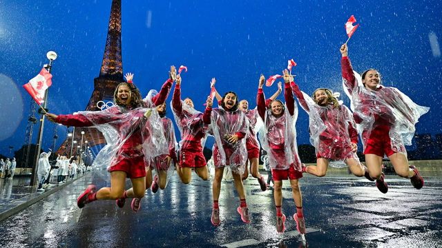 Rain soaks Olympics Opening Ceremony