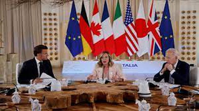 World leaders arrive at G7 summit in Italy