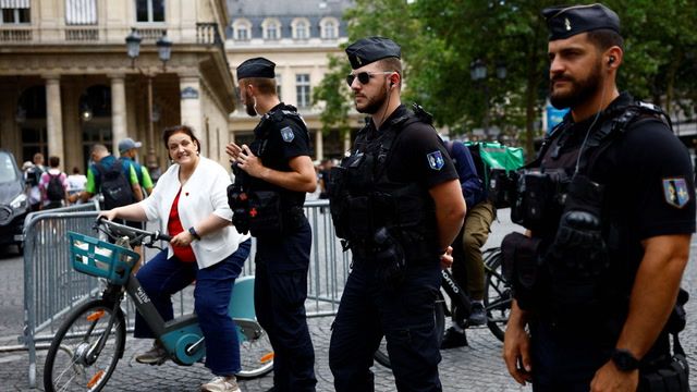 Major security operation in place to guard Paris Olympics