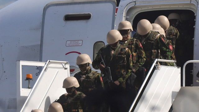 First group of security personnel from Kenya arrives in Haiti