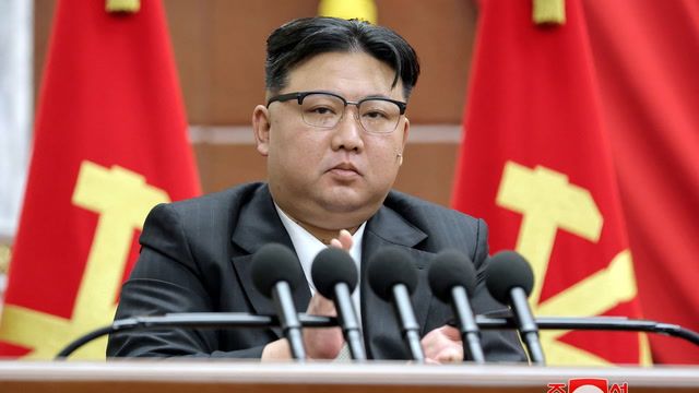Kim Jong Un pins first seen on North Korea officials