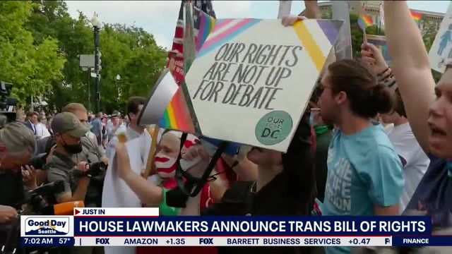 House lawmakers introduce "Trans Bill of Rights" 
