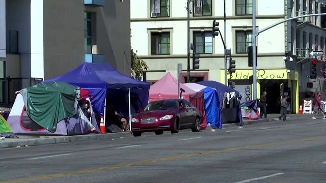 California governor orders removal of homeless encampment