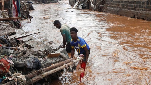 Kenya searches for dozens missing after floods